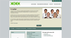Desktop Screenshot of cicocirurgia.com.br